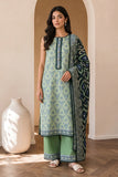 ZELLBURY | Printed Cotton 2PC Shirt Dupatta 0001