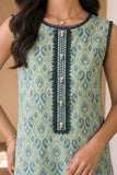 ZELLBURY | Printed Cotton 2PC Shirt Dupatta 0001