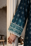 ZELLBURY | Printed Cotton 2PC Shirt Dupatta 0002
