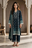 ZELLBURY | Printed Cotton 2PC Shirt Dupatta 0002