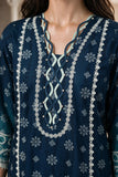ZELLBURY | Printed Cotton 2PC Shirt Dupatta 0002