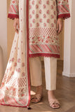 ZELLBURY | Printed Cotton 2PC Shirt Dupatta 0007