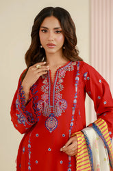 ZELLBURY Embroidered Shirt Shalwar Dupatta 3PC 0644