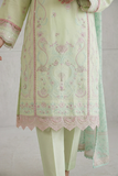 Zellbury 3PC Embroidered Shirt Shalwar Dupatta 0653