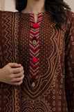 Zellbury 3PC Embroidered Shirt Shalwar Dupatta 0707