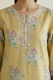 Zellbury 3PC Embroidered Shirt Shalwar Dupatta 0709