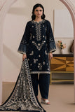 Zellbury 3PC Embroidered Shirt Shalwar Dupatta 0710