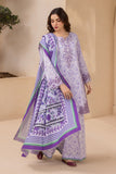 Zellbury 3PC Embroidered Shirt Shalwar Dupatta 0712