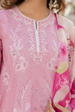 Zellbury 3PC Embroidered Shirt Shalwar Dupatta 0724