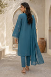 Zellbury 3PC Embroidered Shirt Shalwar Dupatta 0905