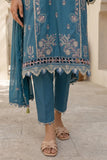 Zellbury 3PC Embroidered Shirt Shalwar Dupatta 0905