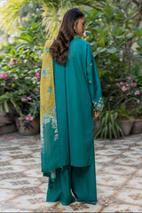 ZELLBURY ChikanKari Embroidered Shirt Shalwar Dupatta 3PC 4083