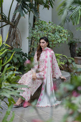 ZELLBURY ChikanKari Embroidered Shirt Shalwar Dupatta 3PC 4096
