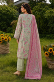 ZELLBURY | ChikanKari 3PC Embroidered Shirt Shalwar Dupatta