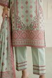 ZELLBURY | Printed Lawn 3PC 1008
