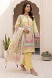 ZELLBURY | Printed Lawn 3PC 1020