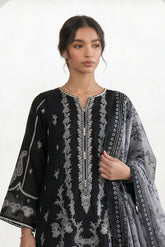 ZELLBURY | Printed Lawn 3PC 1028