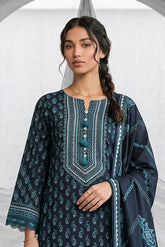 ZELLBURY | Printed Lawn 3PC 1077