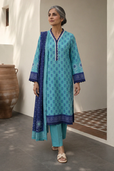 ZELLBURY | Printed Lawn 3PC 8009