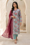 ZELLBURY | Printed Lawn 3PC 8055
