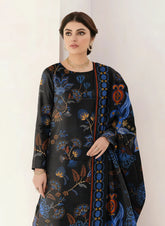 Midnight Flame Unstitched 3PC Lawn By House Of Lala