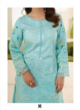 Premium Embroidered 3PC Lawn #7
