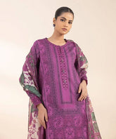 Sapphire Embroidered 3PC Lawn | U3PE-SG25V1-3