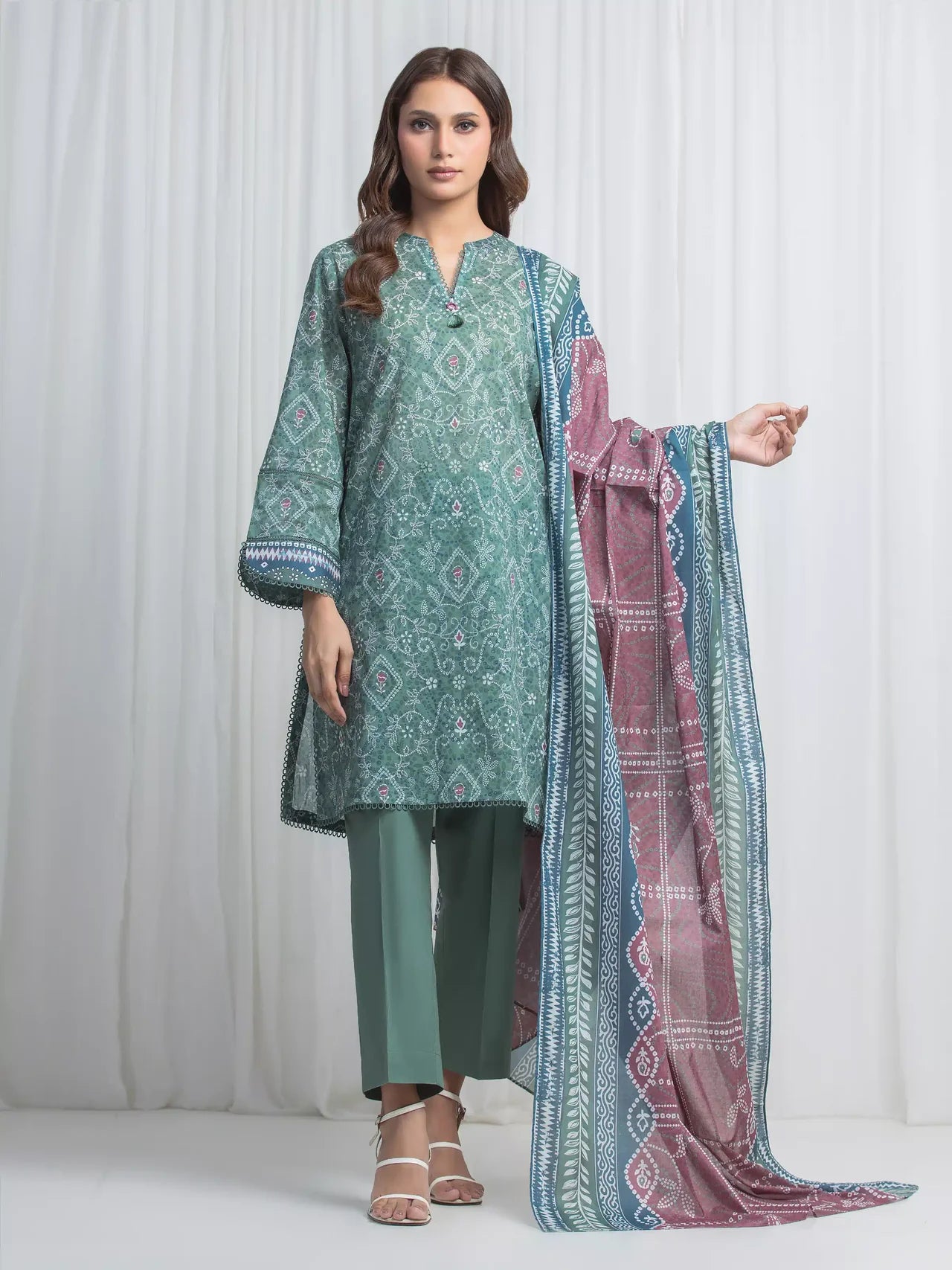 ALLURE | Unstitched 3PC Lawn - EWU6A1-36865-3P