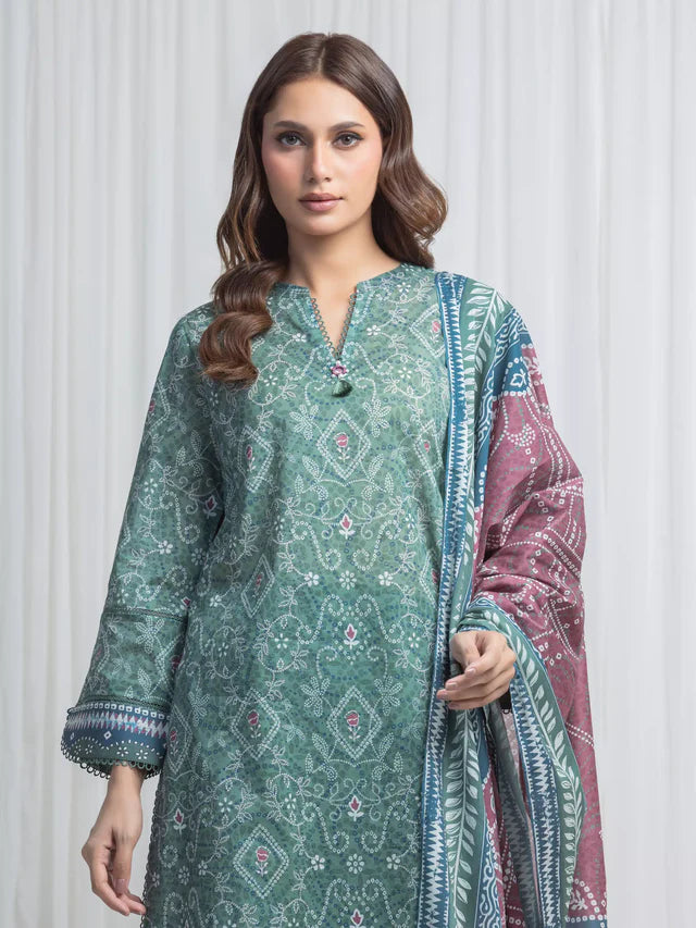 ALLURE | Unstitched 3PC Lawn - EWU6A1-36865-3P