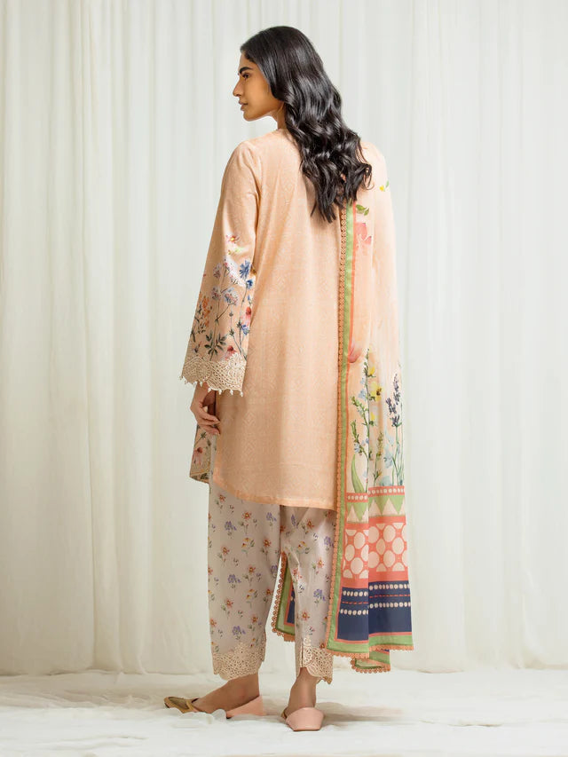Festive Embroidered | Unstitched 3PC lawn EWU6V1-33010-3P