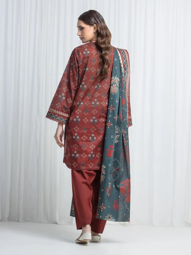 ALLURE | Unstitched 3PC Lawn - EWU6A1-36745-3P