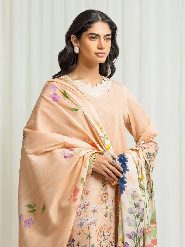 Festive Embroidered | Unstitched 3PC lawn EWU6V1-33010-3P