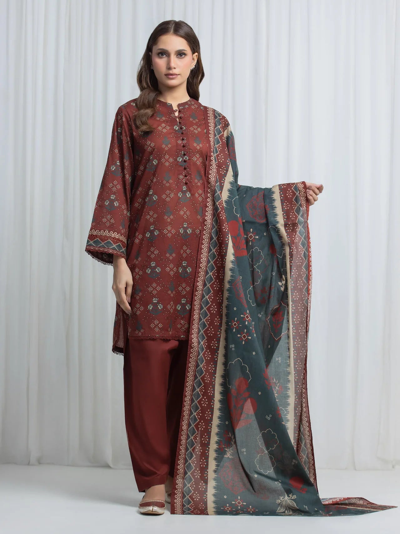 ALLURE | Unstitched 3PC Lawn - EWU6A1-36745-3P