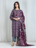ALLURE | Unstitched 3PC Khaddar - EWU6A3-37055-3P