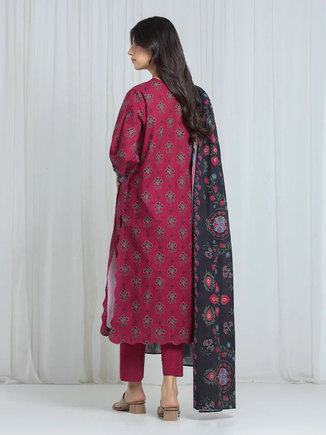 ALLURE | Unstitched 3PC Khaddar - EWU6A3-37069-3P