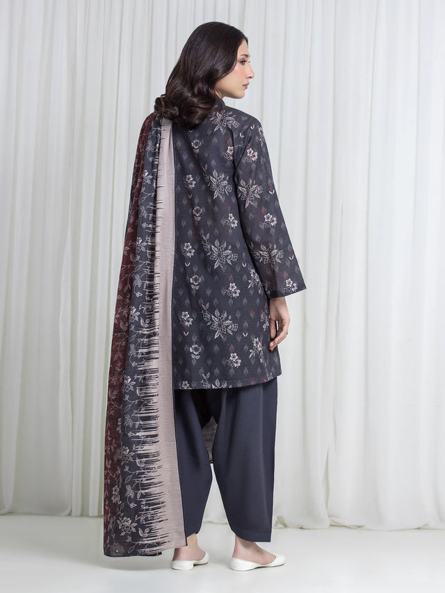 ALLURE | Unstitched 3PC Khaddar - EWU6A3-37135-3P