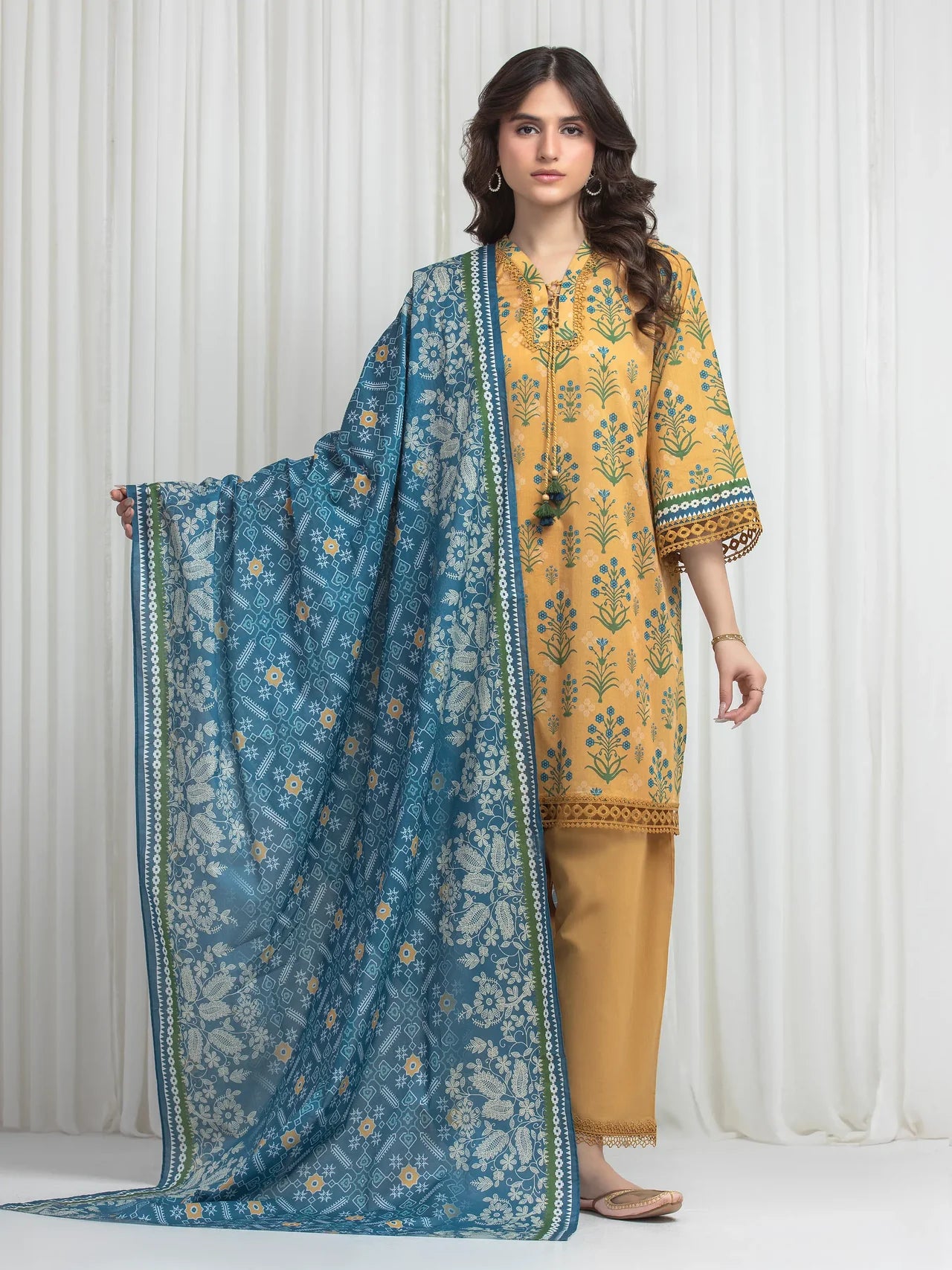 ALLURE | Unstitched 3PC lawn - EWU6A1-36647-3P