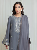 Festive Embroidered | Unstitched Embroidered Silk Suit 3PC