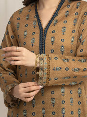 MERAK ZARI | Unstitched 3PC lawn  EWU6M6-032-3P