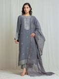 Festive Embroidered | Unstitched Embroidered Silk Suit 3PC