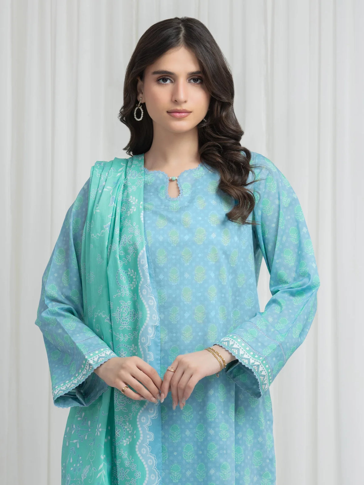 ALLURE | Unstitched 3PC lawn - EWU6A1-36631-3P