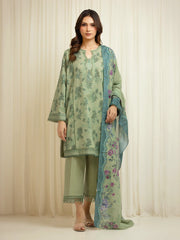 MERAK ZARI | Unstitched 3PC lawn EWU6M6-050-3P