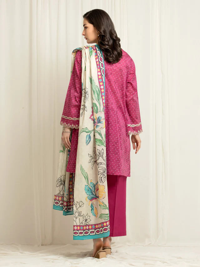 Festive Embroidered | Unstitched 3PC lawn EWU6V1-33005-3P