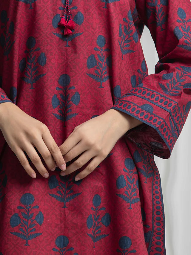 ALLURE | Unstitched 2PC lawn - EWU6A1-36820ST