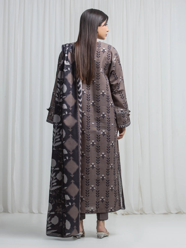 ALLURE | Unstitched 3PC Khaddar - EWU6A3-37031-3P
