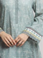 MERAK ZARI | Unstitched 3PC lawn EWU6M6-093-3P