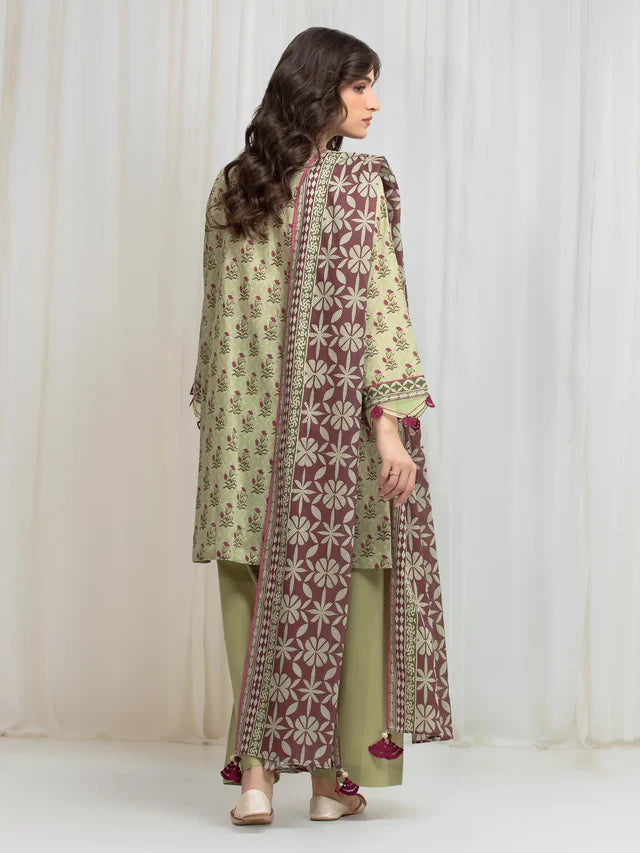 ALLURE | Unstitched 3PC lawn - EWU6A1-36643-3P