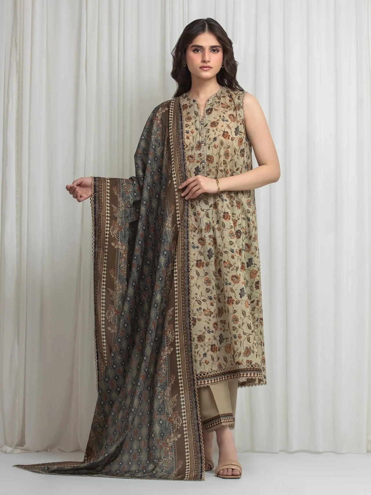 ALLURE | Unstitched 3PC lawn - EWU6A1-36625-3P