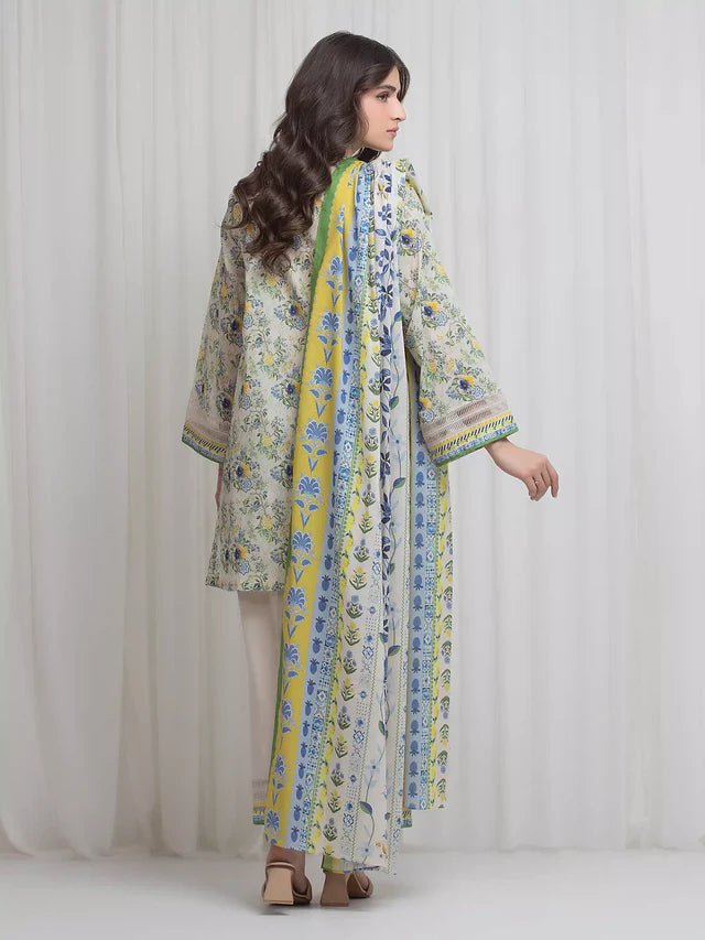 ALLURE | Unstitched 3PC Lawn - EWU6A1-36642-3P