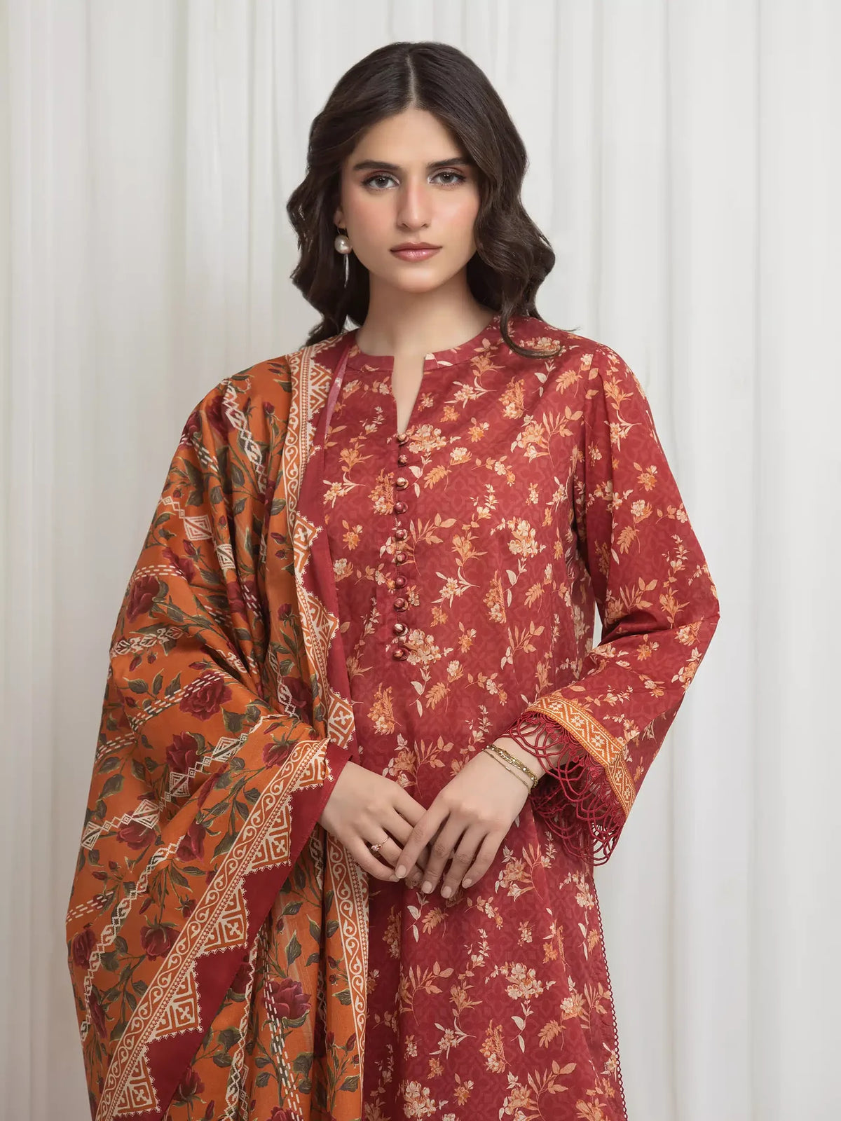 ALLURE | Unstitched 3PC lawn - EWU6A1-36628-3P